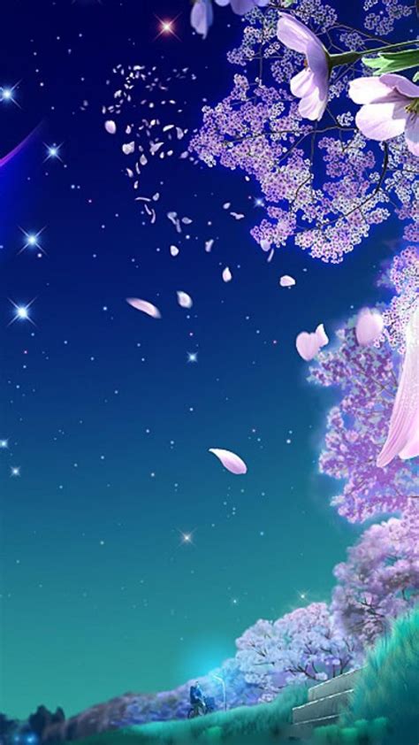Fantasy Cherry Blossom Iphone Background Media File In 2020 Anime