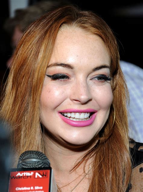Lindsay Lohan At The William Album Wrap Party In Hollywood Hawtcelebs