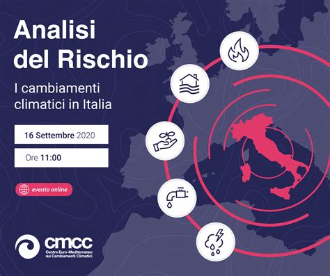 Presentazione Report Cmcc Analisi Del Rischio I Cambiamenti Climatici