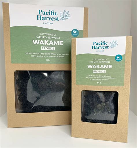 Farmed Wakame Seaweed Leaves Sustainably Farmed うまみライフ