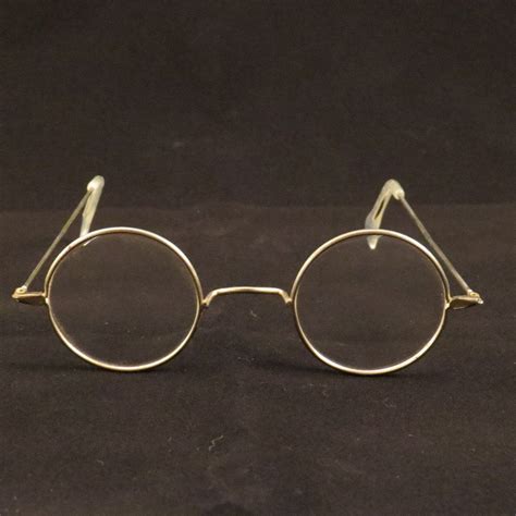 Antique Glasses Round Windsor Spectacles John Lennon Vintage Eyeglasses