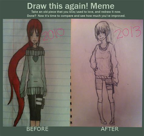 Before And After Meme Uzumaki Oc Redoi Think By Itsybitsypanda On