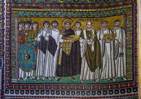 San Vitale And The Justinian Mosaic