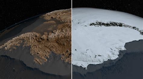 What Does Antarctica Look Like Under The Ice Universe Today