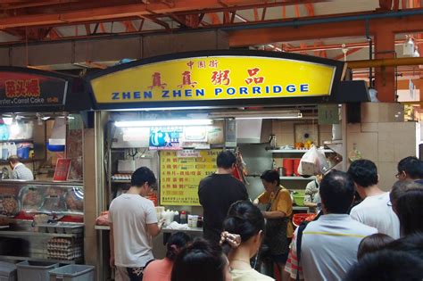 Singapore 2014 Zhen Zhen Porridge At Maxwell Food Centre