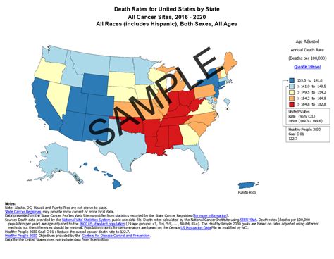 Cancer Rates By State Map Zip Code Map