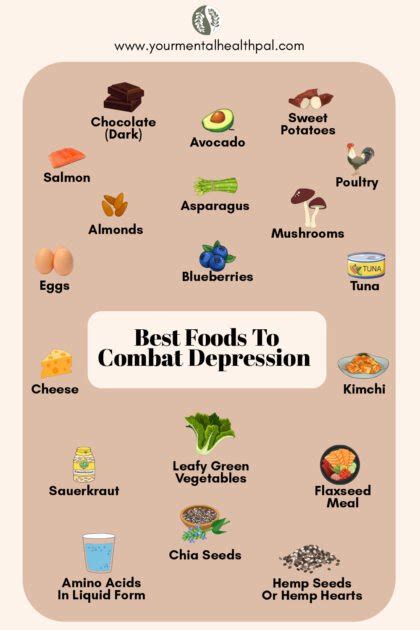 Best Foods That Fight Depression Your Mental Health Pal