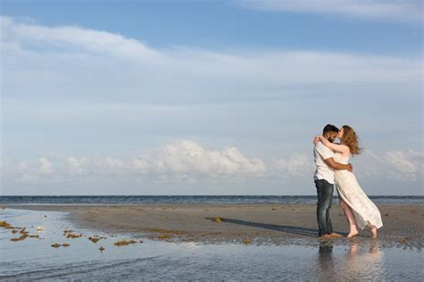 Crandon Park Engagement Photo Shoot Key Biscayne Florida Couple Poses