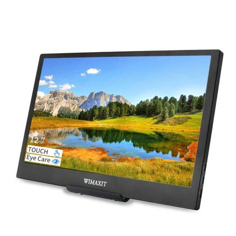 Wimaxit M1161ct 12 Inch Portable Touch Screen Monitor Eye Care Vesa