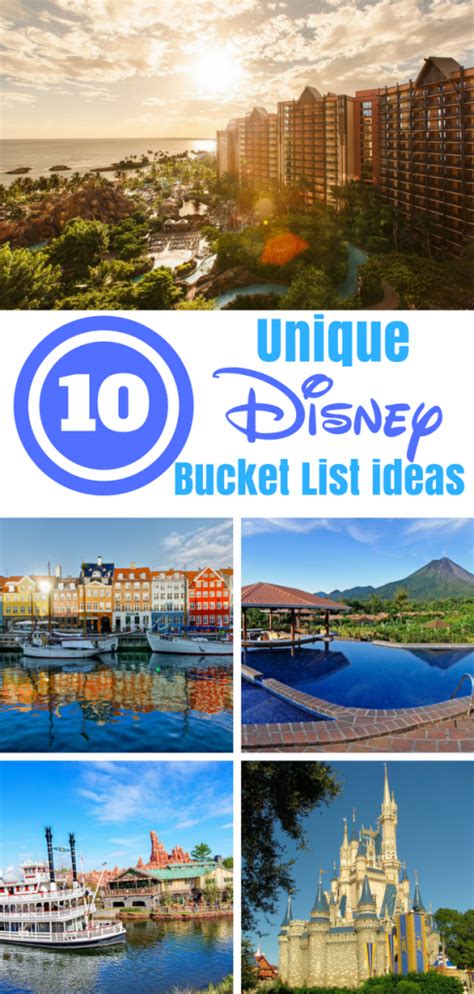 Top 10 Things On Our Disney Bucket List Disney Bucket List Bucket