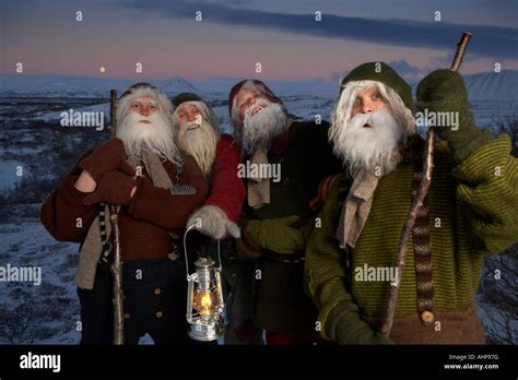 Yule Lads Santa Claus Iceland Stock Photo Alamy