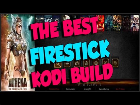 What is the best apps for firestick. THE BEST KODI BUILD FOR FIRESTICK CDTV ATHENA FIRE!