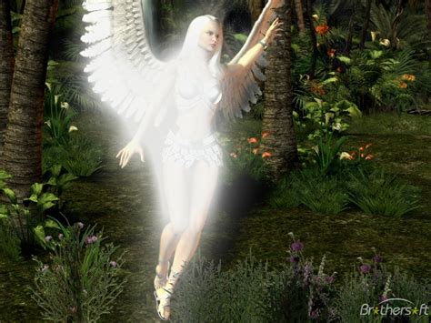 We all have one on our shoulder, but they're pretty shy and hard to photograph. wallpaper: Wallpaper Angels Free