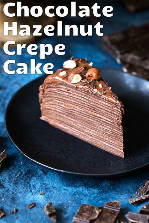 You Guessed It This Layered Crepe Cake Tastes Just Like Nutella