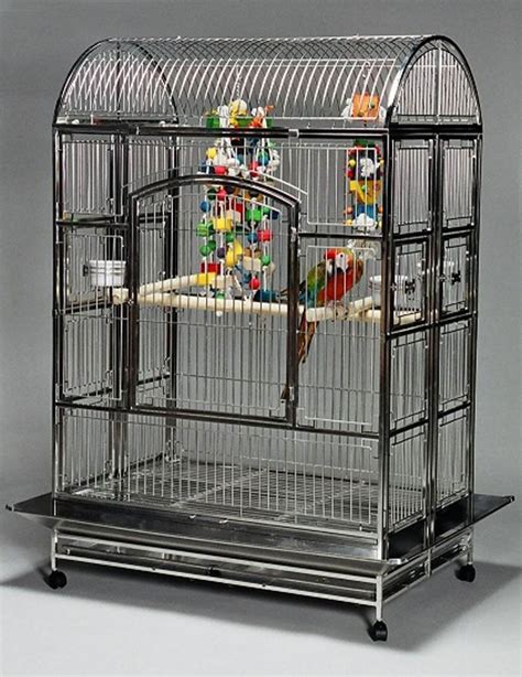 Featherland Stainless Steel Parrot Cage Extra Extra Large 32 48