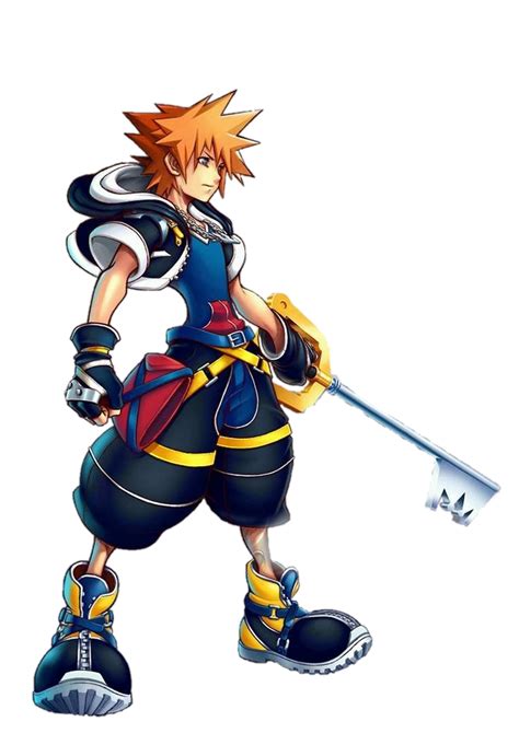 Sora Kh2 Render Kingdom Hearts By Thekarmaking On Deviantart