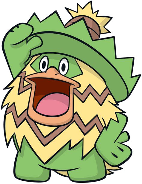 Ludicolo evolves from lombre when exposed to a water stone which evolves from lotad starting at level 14. Ludicolo official artwork gallery | Pokémon Database