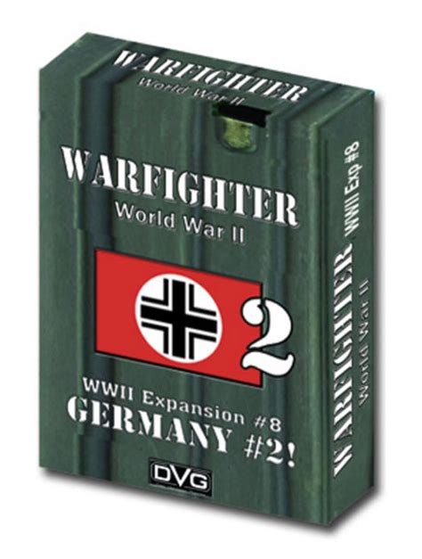 Warfighter Wwii Expansion 8 Germany 2 Board Game Boardgamegeek