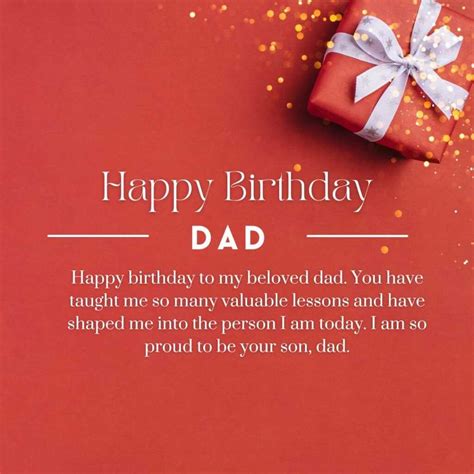 250 Simple Birthday Wishes Quotes Messages For Father With Images