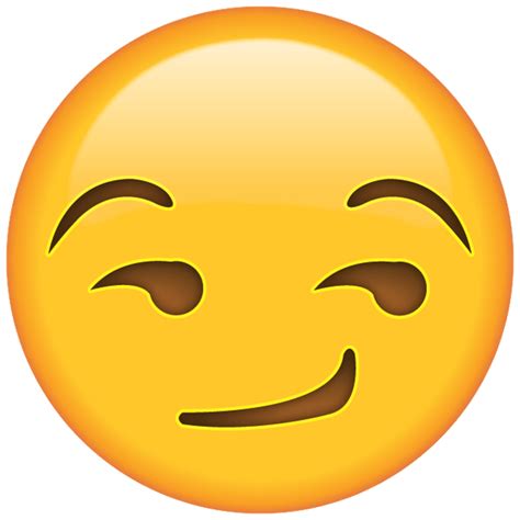 Download Smirk Face Emoji Emoji Island