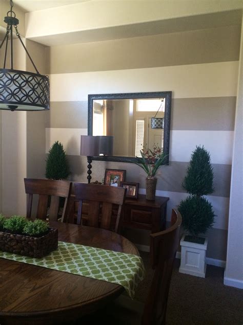 Dining Room Striped Accent Walls Pin By Susie Rafferty On Maria