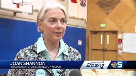 Joan Shannon Receives Democratic Nomination For Burlingtons Mayoral Race Youtube