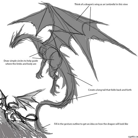 Cool drawings art sketches animal drawings drawing tutorial drawing inspiration drawings wings drawing drawing reference art reference. Dragon Drawing in Photoshop