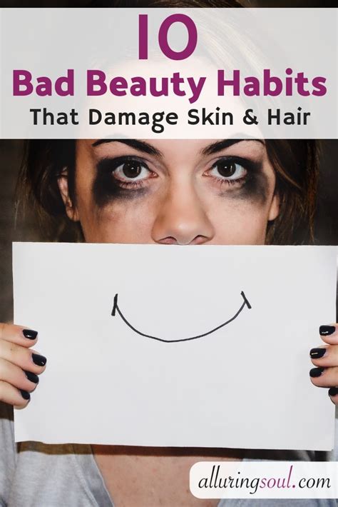 10 Bad Beauty Habits That Damage Your Skin And Hair