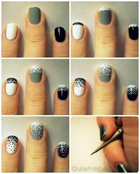 The nail technician will then use a nail form to extend the length of the nail. 22 Easy Nail Tutorials - Nail Art Tutorials - Pretty Designs