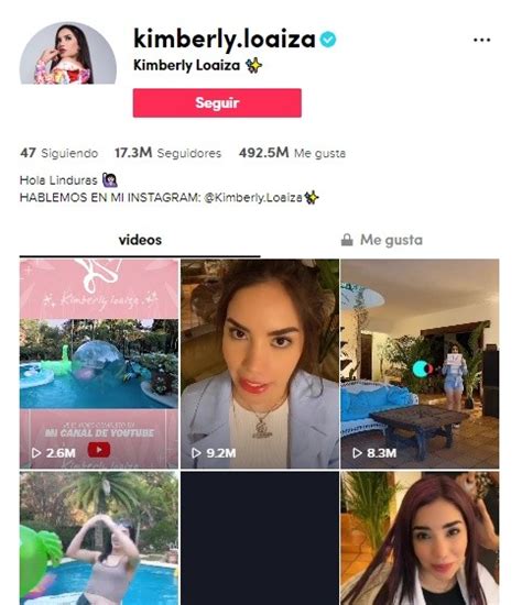 Kimberly Loaiza Festeja Los 17 Millones De Seguidores En Tik Tok