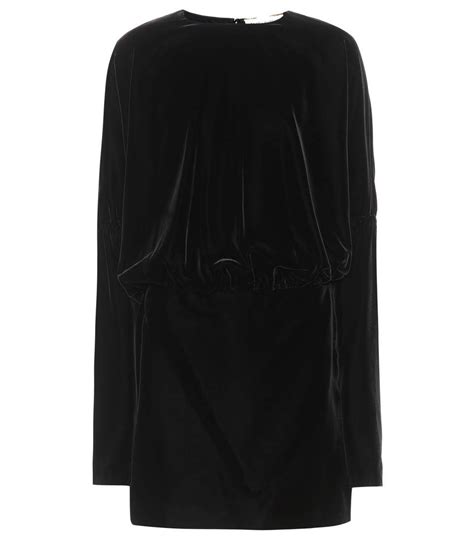 Robe En Velours Saint Laurent Mytheresa Sleeveless Cotton Dress Printed Cotton Dress Silk