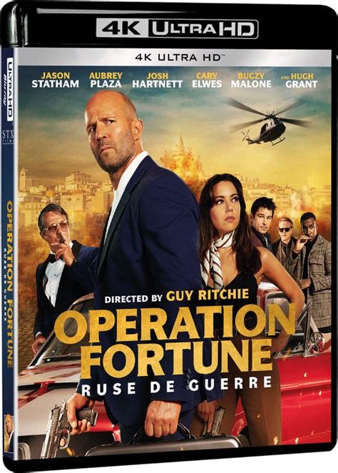 Operation Fortune Ruse De Guerre 4k Ultra Hd Blu Ray Eddie Marsan