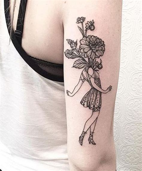 Amazing Flower Girl Tattoo Design Love Life Fun Tattoos Cool Tattoos Iris Tattoo