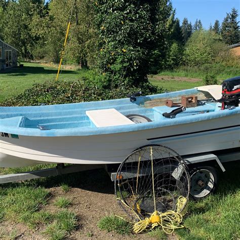 12 Foot Boat Trailer Galvanized Trailer For Sale In Yelm Wa Offerup