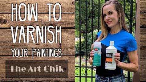How To Varnish A Painting Oil Or Acrylic By Artist Andrea Kirk