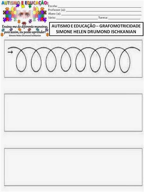 Simone Helen Drumond 102 Atividades De Grafomotricidade Para Autistas