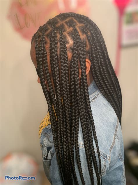 Knotless Box Braids Braided Hairstyles For Black Women Cornrows Box Braids Hairstyles For
