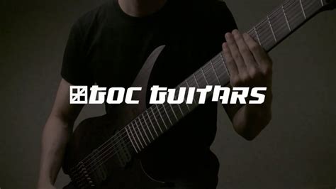 Goc Guitars Materia 30 Eco 8 String Headless Guitar Demo Restore