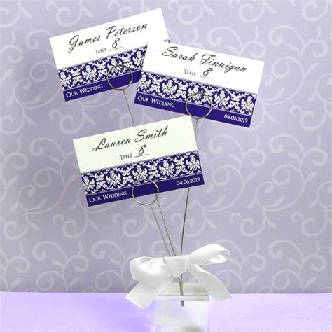 Personalized Place Cards Silhouette Collection Dd 9314000 Famous Favors