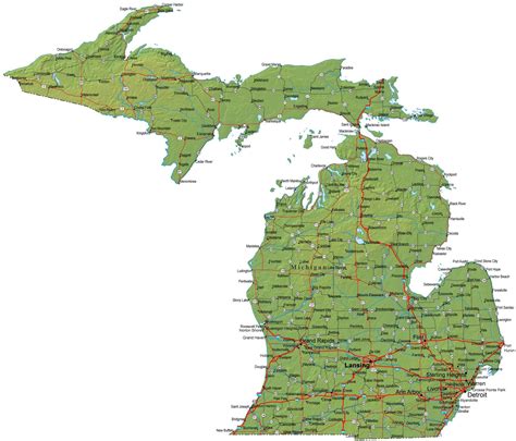 27 Map Of Michigan Airports Online Map Around The World