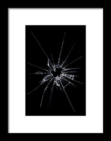Broken Glass Framed Print Featuring The Digital Art Broken Glass By Otis Porritt Broken Glass