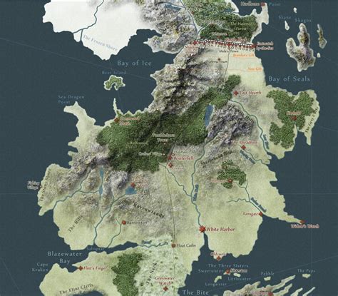 Map Of Westeros And Essos United States Map