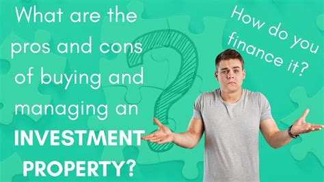 The Pros And Cons Of Buying And Self Managing An Investment Property