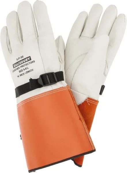 Salisbury Size Inch Leather Glove Protectors Ilp S Salisbury Electrical Safety