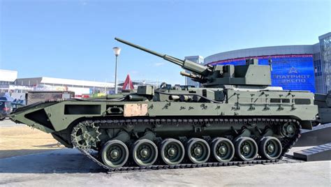 Russia Unveils A New Cannon For The Armata T 15 Aifv Defense Update