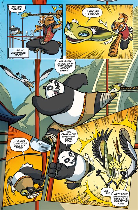Read Online Dreamworks Kung Fu Panda Comic Issue 3