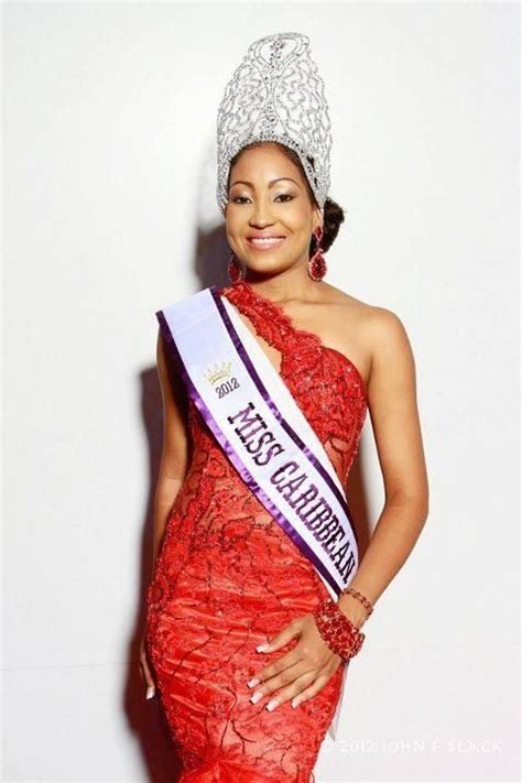 Miss Dominica 2012 Crowned Miss Caribbean Caribbean Native Wears Pageantry