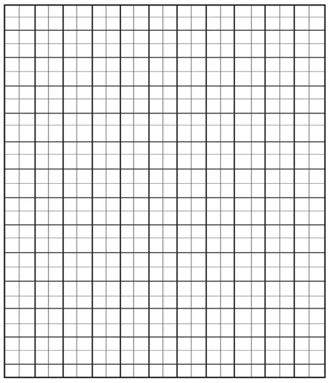 Free Printable Quad Ruled Graph Paper Template Free Graph Paper