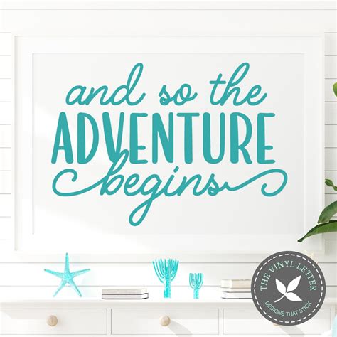 Personal Use And So The Adventure Begins Svg Svg Cut File Etsy Uk