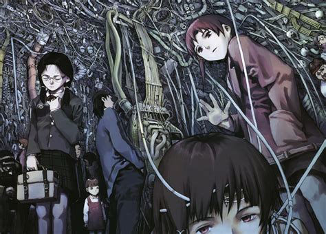 Wallpaper Anime Serial Experiments Lain Comics Mangaka Comic Book